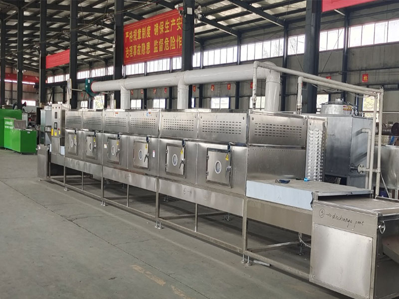 隧道式微波干燥設備在氧化鋁行業應用